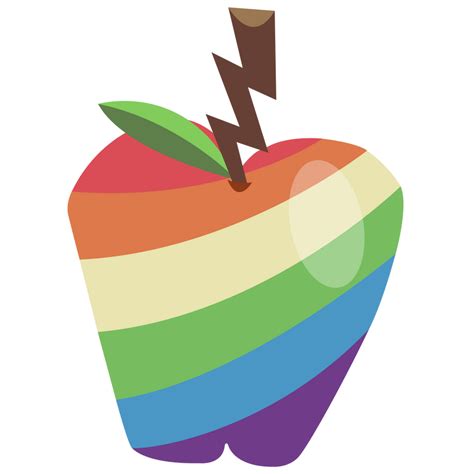 Zap Apple vector by Skeptic-Mousey on DeviantArt