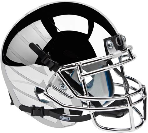 Oregon Ducks Schutt All Chrome Wing Football Helmet - Walmart.com