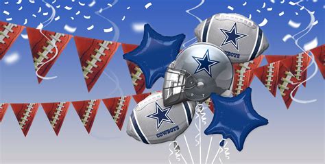 NFL Dallas Cowboys Party Supplies, Decorations & Party Favors - Party City