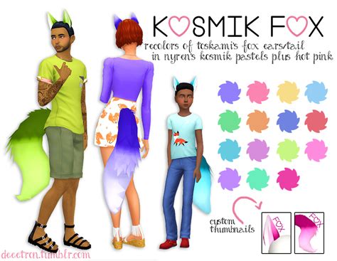 Kosmik Fox | SimsWorkshop | Sims 4, Sims, Sims 4 traits