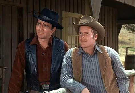 The Virginian and Trampas | Doug mcclure, The virginian, James drury