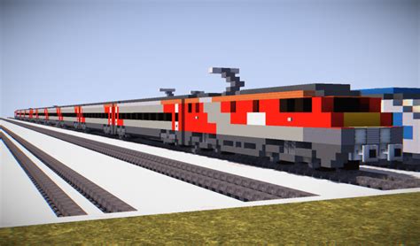 LNER Intercity 225 BR Class 91 + Mk4s Minecraft Map