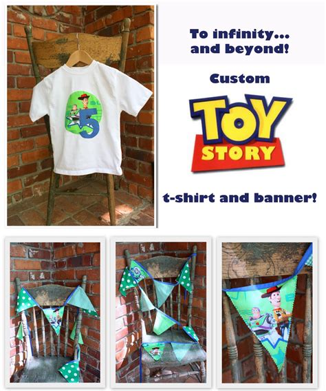 517 creations: custom Toy Story birthday shirt and banner