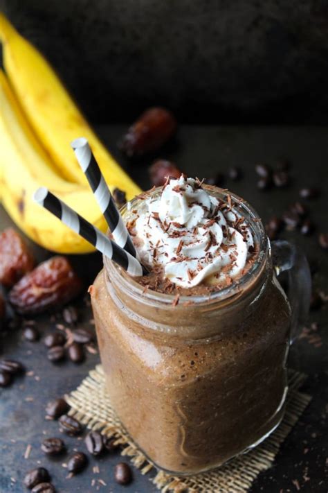 Chocolate Coffee Smoothie - A Saucy Kitchen