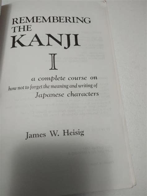 Remembering Kanji I: Complete Course How Not to Forget the - Etsy