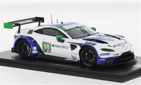 Miniature Aston Martin Vantage 1/43 Spark AMR GT3 No.98 Racing IMSA 24h ...