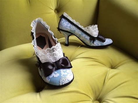 Alice In Wonderland Costume Shoes High Heels by HexHeartHollow #aliceinwonderlandshoeshighheels