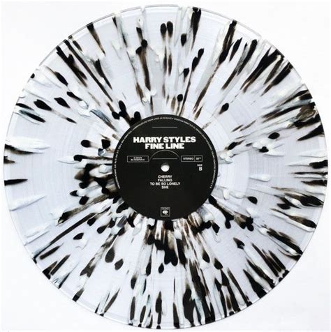 Harry Styles – Fine Line (2019, Clear w/ Black & White Splatter, Vinyl) - Discogs | Harry styles ...