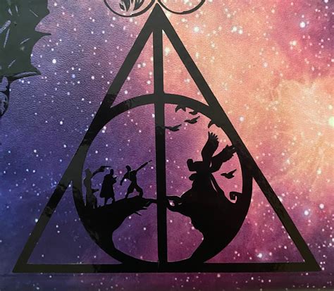 Deathly Hallows symbol Harry Potter | Etsy