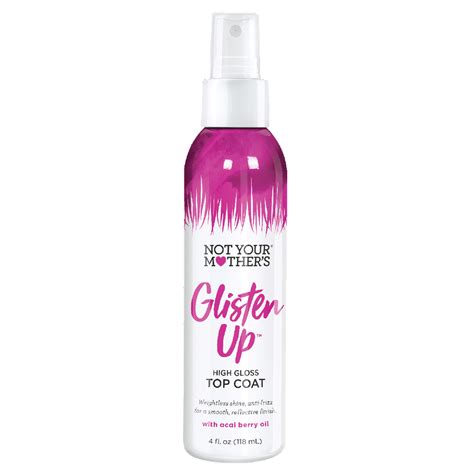 Not Your Mother's Glisten Up Shine Spray, Hair Shine Spray, 4 oz ...