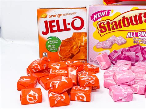 Tales of the Flowers: A Starburst Gelatin Taste Test - National Eat Your Jello Day - July 12th