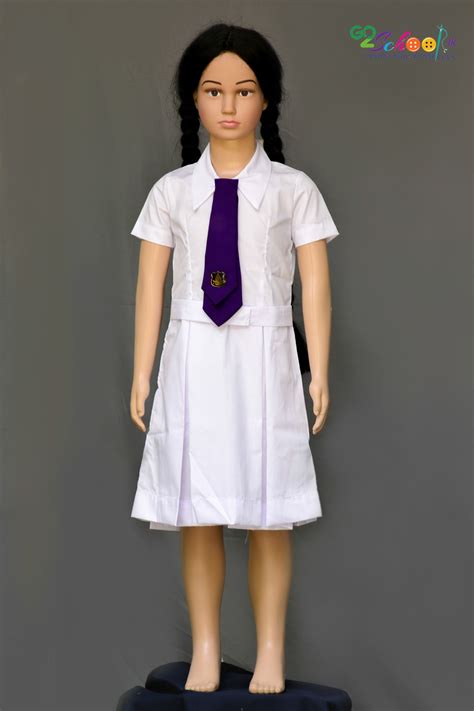 Bishop's Uniform Frock (Box Pleat) – go2school.lk