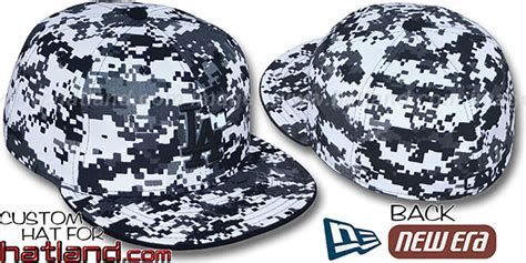 Los Angeles Dodgers DIGITAL URBAN CAMO Fitted Hat by New Era