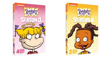 Rugrats Season 3 and Season 4 on DVD: 6 Discs Total