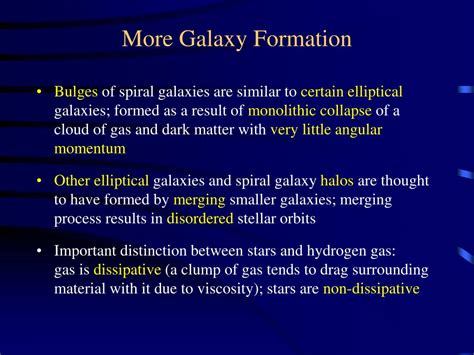 PPT - Galaxy Formation PowerPoint Presentation, free download - ID:3102020