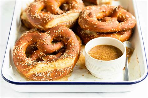 Soft Bavarian Pretzels | Recipe | Bavarian pretzel, Recipes, Small ...