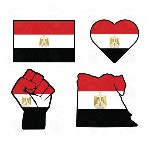 Egypt SVG PNG Bundle Egyptian Flag Egyptian Pride Cricut Files - Etsy