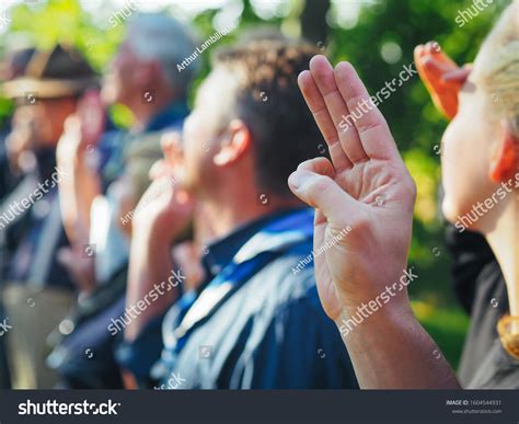 873 Scout Salute Images, Stock Photos & Vectors | Shutterstock