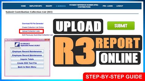 HOW TO SUBMIT R3 IN SSS ONLINE | EMPLOYERS GUIDE - YouTube