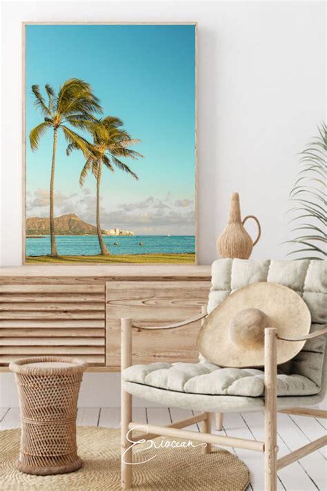 Hawaii Beach Wall Art Print - @eriocean | Wall art prints, Ocean home decor, Beach wall art