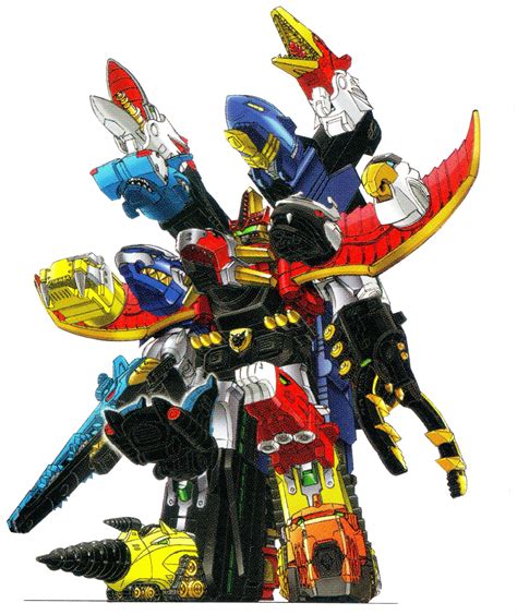 Super Sentai Mecha design art. Goseiger. These are scans of the art in the Toy History books ...