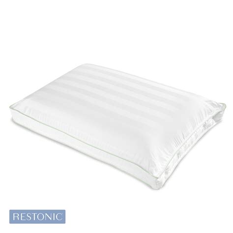 Soft-Tex Restonic Adjustable ComfortCare Memory Foam/Fiber Pillow - White