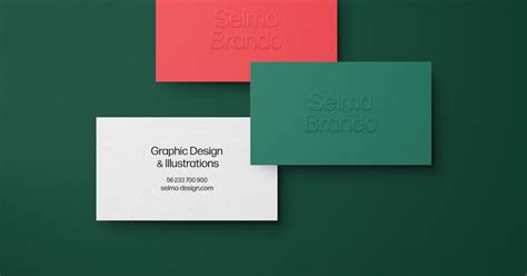 Embossed Business Cards Mockup, Graphic Templates - Envato Elements