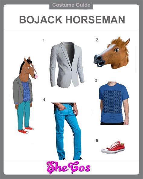 The Top Cosplay Ideas for Bojack Horseman Costume | SheCos Blog