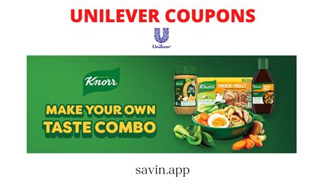 Unilever Brands - New Printable coupons! Vim, Magnum, Dove & Ben ... - Worksheets Library