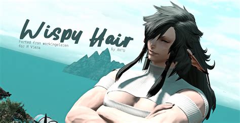 Wispy Hair for M Viera - The Glamour Dresser : Final Fantasy XIV Mods and More