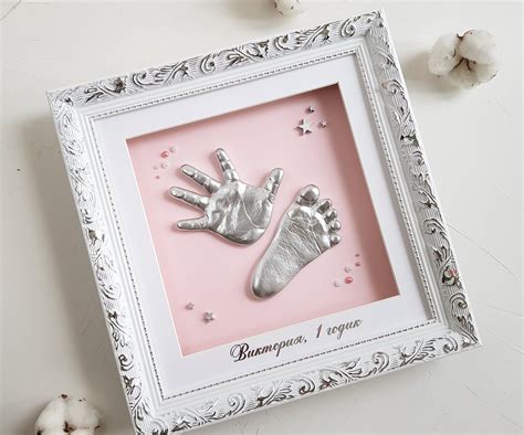 Baby footprint kit infant handprint keepsake DIY as new baby | Etsy