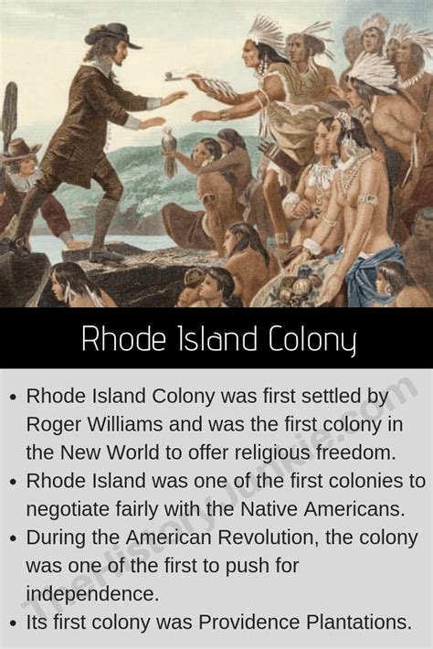 Rhode Island Colony | Facts, History, Government - The History Junkie