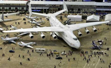 Largest aircraft in history. Still flying today. Antonov An-225 Mriya ...