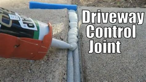 How to Caulk Concrete Control Joints with Perfect Results Every Time ...