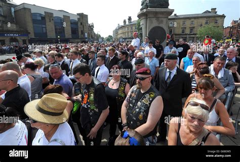 Lee Rigby funeral Stock Photo - Alamy