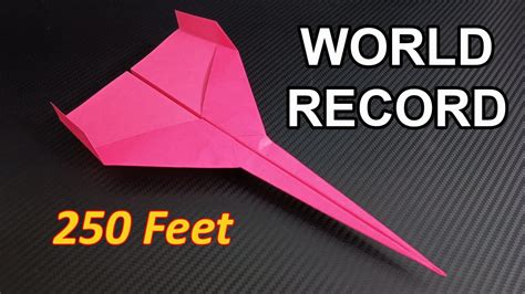 How To Make World Record Paper Airplane 2024 - Kore Cathlene