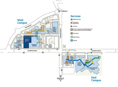 Boston Medical Center Campus Map | US States Map