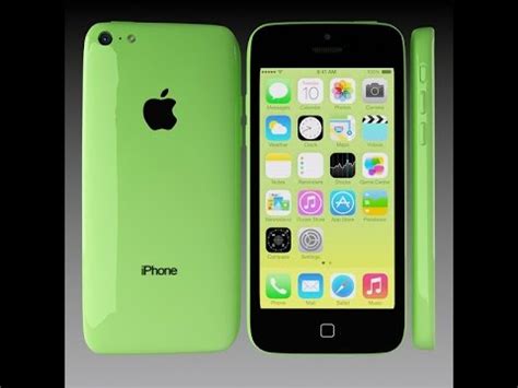 Unboxing iPhone 5C Green - YouTube