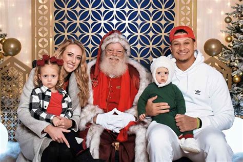 Patrick and Brittany Mahomes Bring Their Two Kids to Meet Santa Claus: 'Most Wonderful Time of ...