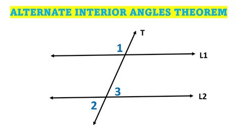 Alternate Interior Angle Converse Theorem Proof - Home Alqu