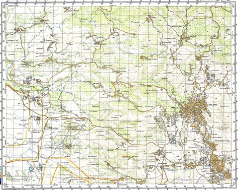 Printable Military Map With Scale - 02/2022