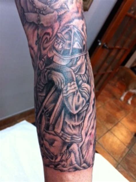 Firefighter Arm Sleeve Tattoos • Arm Tattoo Sites