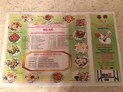 Menu at New China Wok restaurant, Deltona, Howland Blvd #100