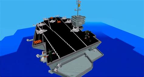 Aircraft carrier Minecraft Map