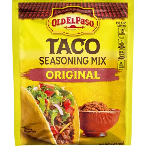 El Paso Taco Seasoning - Asking List