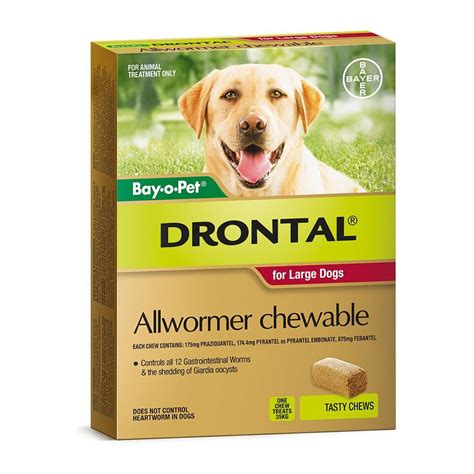 Drontal Dog Chews Large 35kg