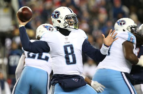 Injury Update For Titans QB Marcus Mariota - The Spun