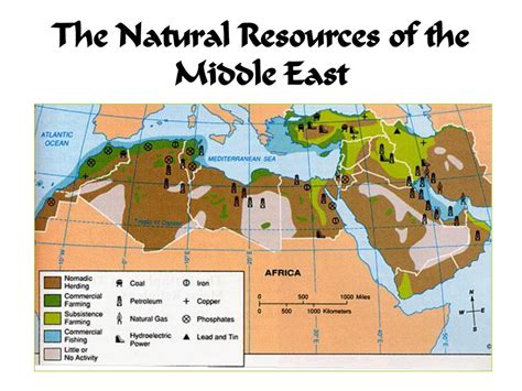 Natural Resources Of The Middle East Map - Gillan Dianemarie