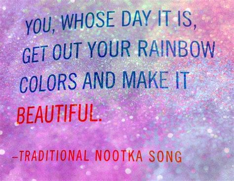 LOVE this quote! :) | Inspirational quotes, Rainbow colors, How to ...