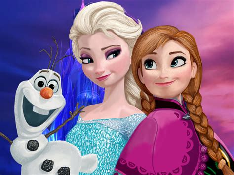 Frozen Elsa Anna and Olaf by Matryxx on DeviantArt